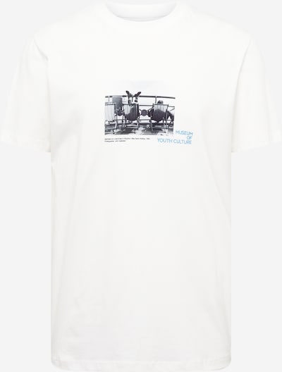 SELECTED HOMME T-Shirt en crème / noir, Vue avec produit