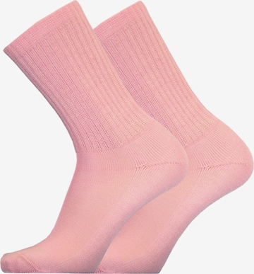UphillSport Socken 'MERINO SPORT' in Pink: Vorderseite
