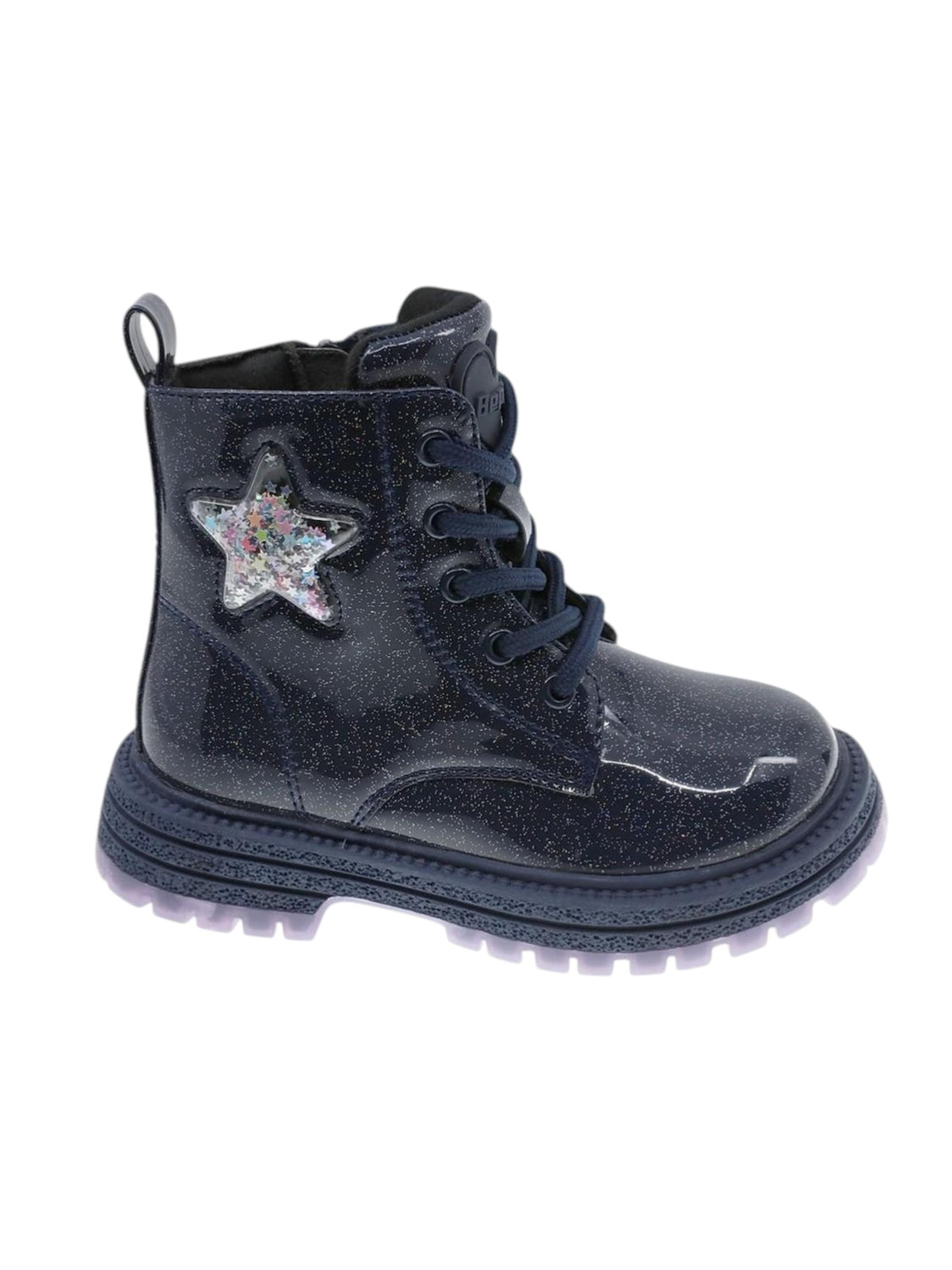 Bottes Beppi en bleu : devant
