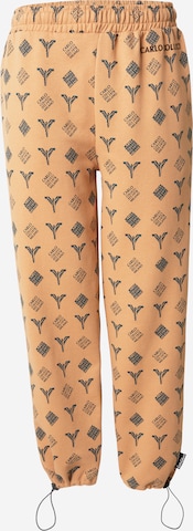 ruda Carlo Colucci Standartinis Kelnės 'Fadin': priekis