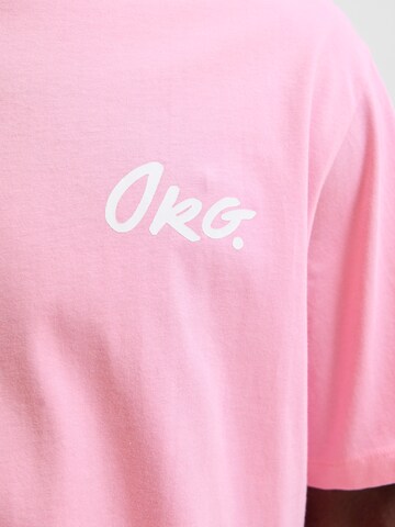 JACK & JONES T-shirt 'JORURBAN' i rosa