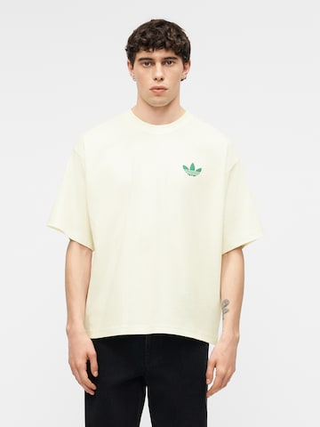ADIDAS ORIGINALS Тениска 'MOUNTAIN' в бяло