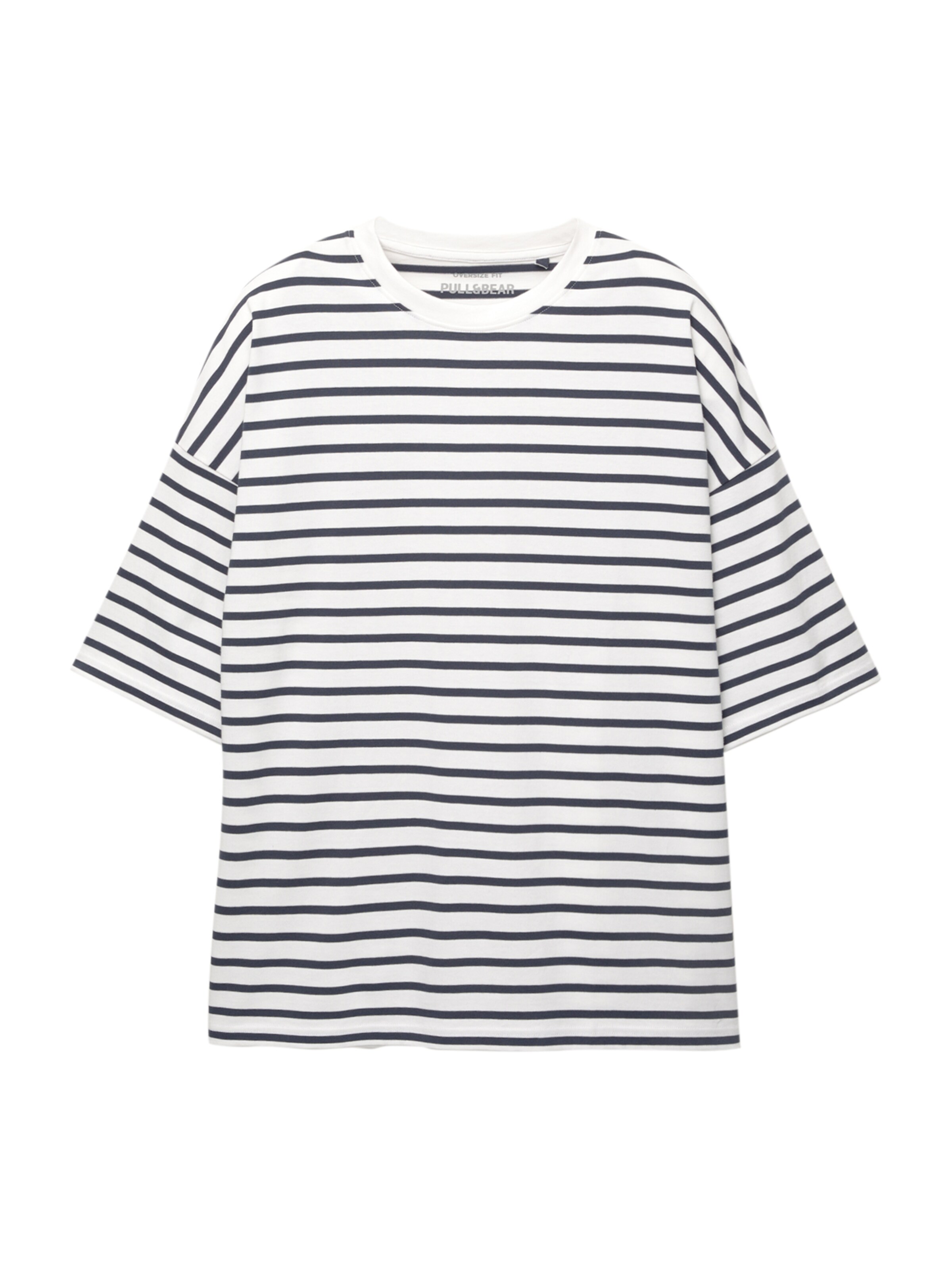 Pull&Bear Tričko – modrá: přední strana