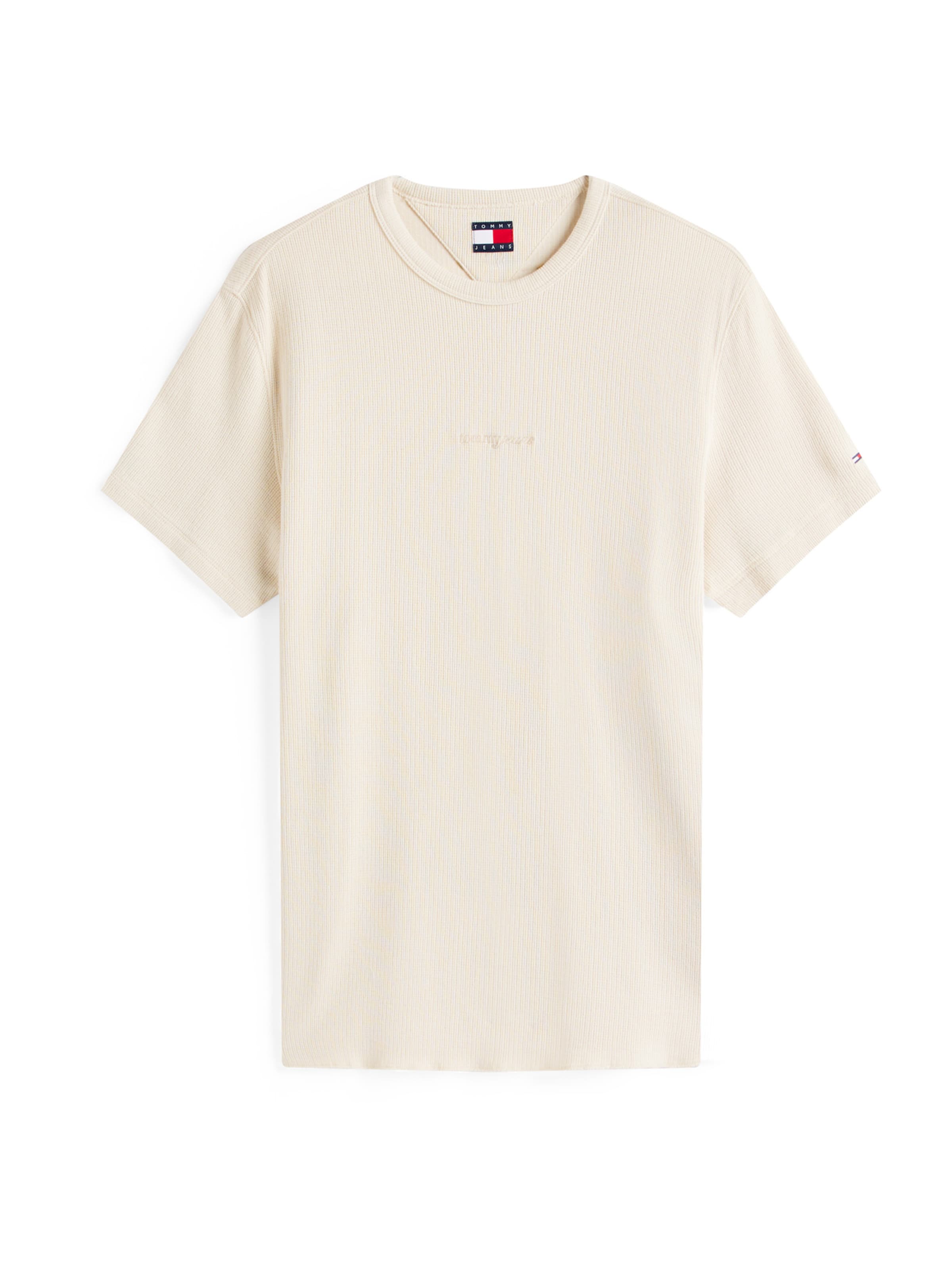 Tommy Jeans Shirt in Beige: voorkant