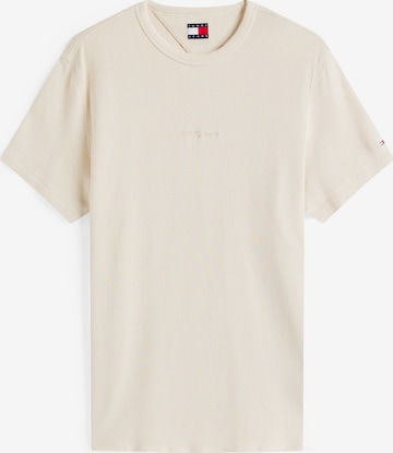 Tommy Jeans Shirt in Beige: voorkant