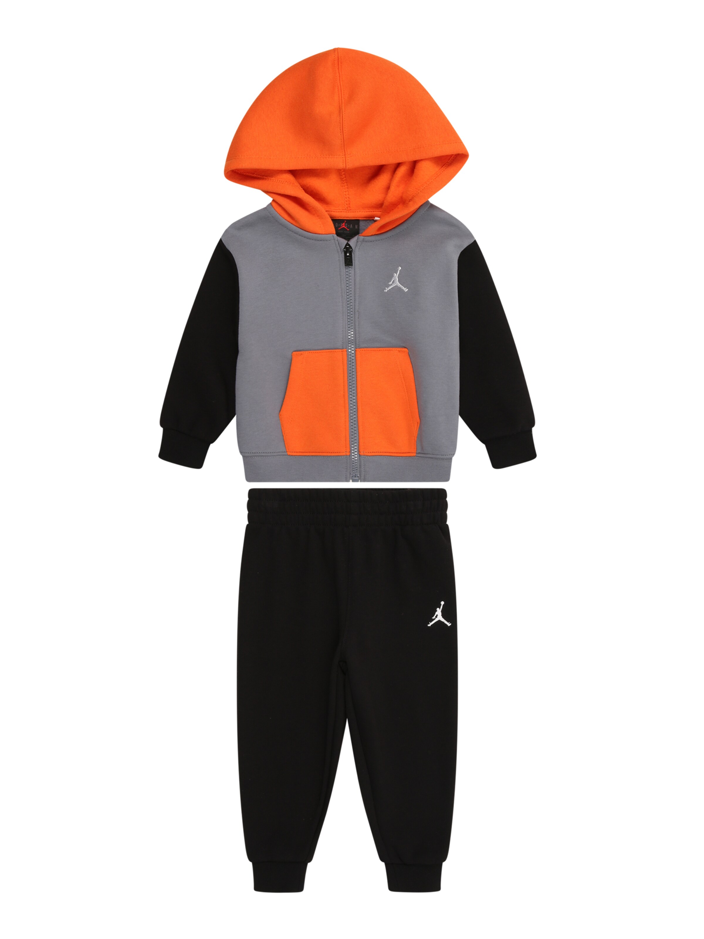 Jordan Φόρμα τρεξίματος 'BRKLN FLC' σε μαύρο: μπροστά