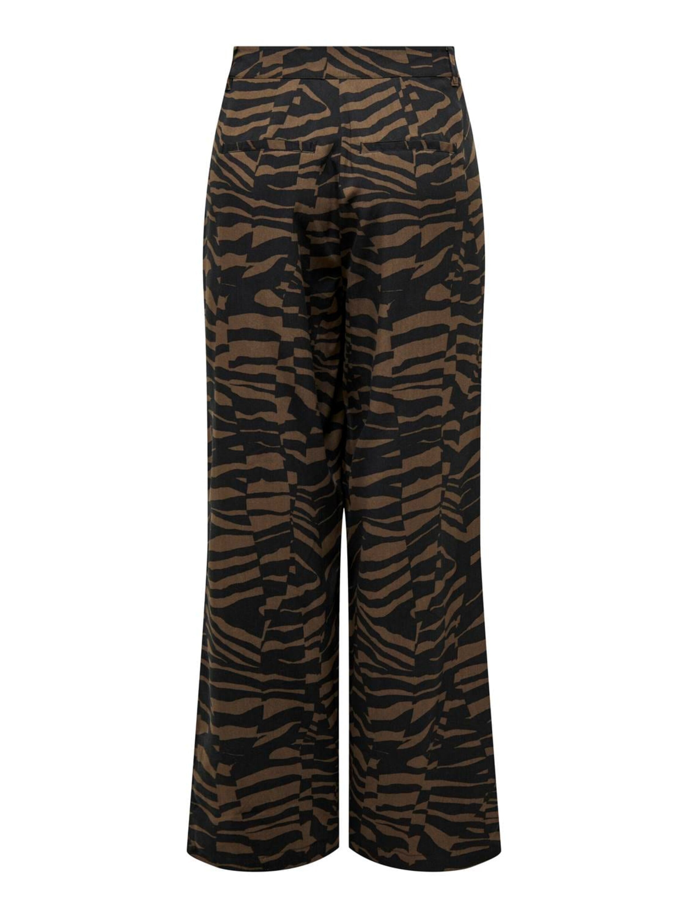 ONLY Baggy Broek 'Bree' in Bruin