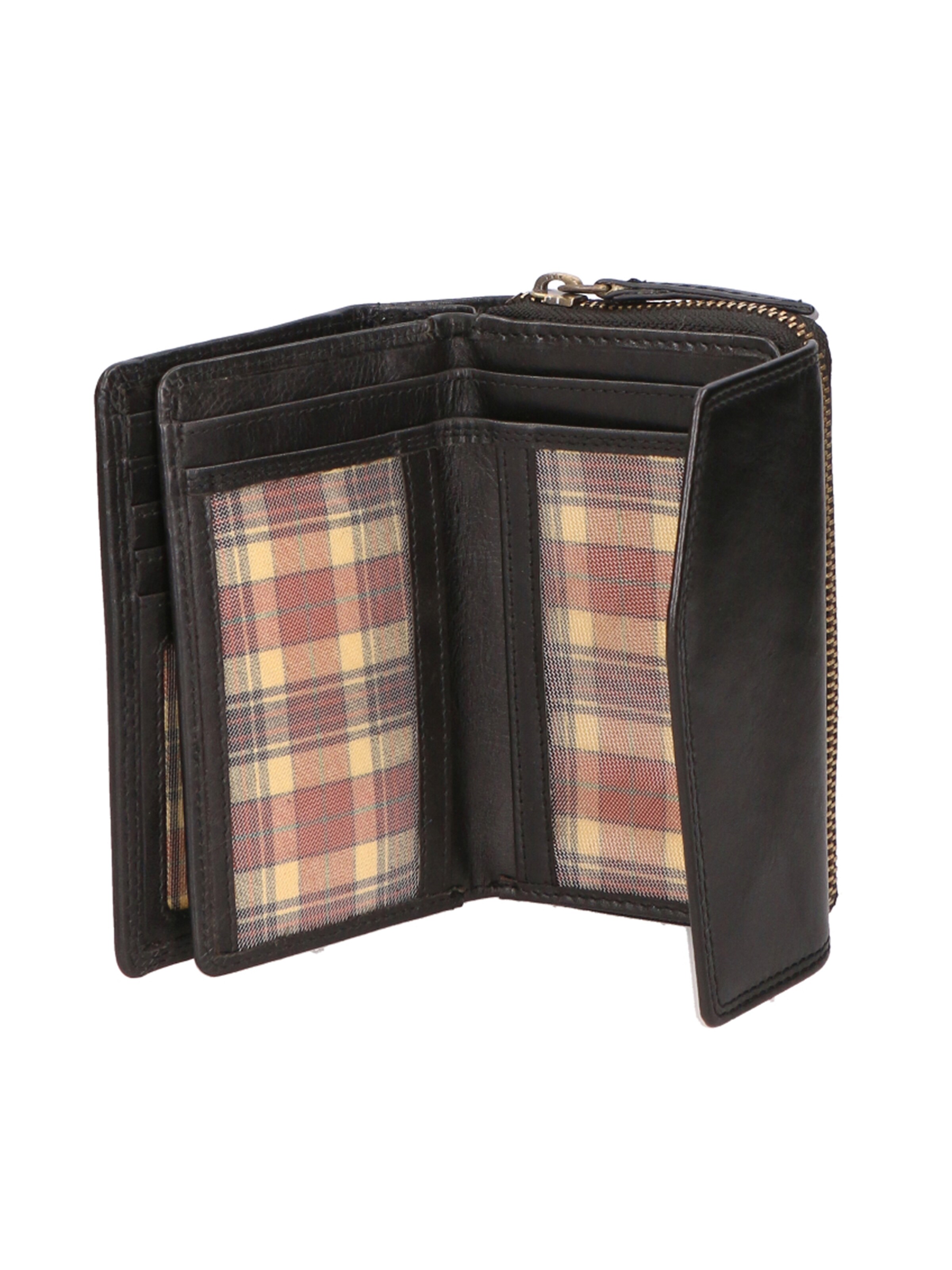 Santini Firenze Portemonnaie in Schwarz