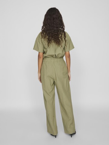 Regular Pantalon VILA en vert