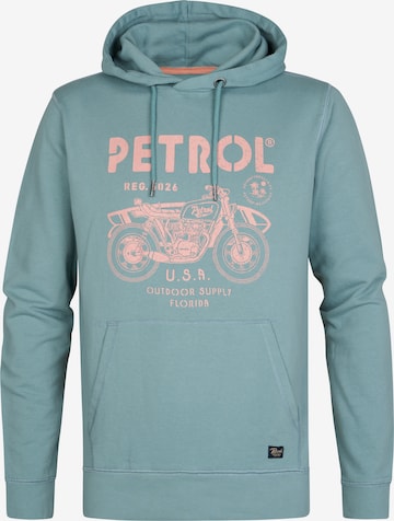 Petrol Industries Sweatshirt 'Palmcove' in Blue: front