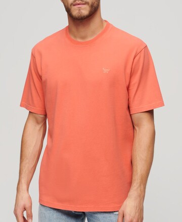 Superdry Shirt 'Mark' in Oranje