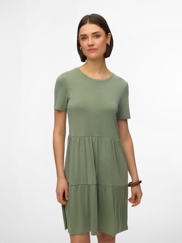 VERO MODA - Vestido 'VMFILLI CALIA' en verde