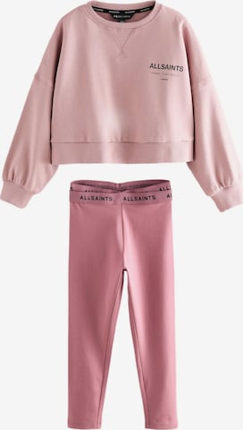 smALLSAINTS Setti 'Underground' värissä vaaleanpunainen: etupuoli