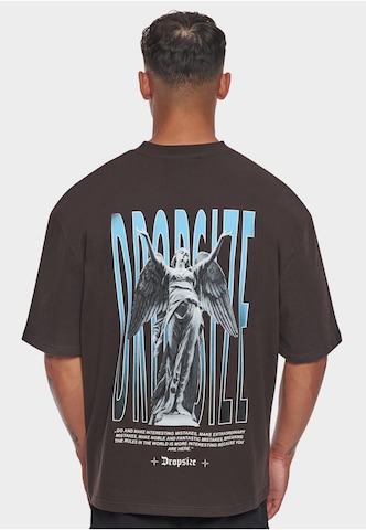Maglietta 'Heavy Mistakes' di Dropsize in nero: frontale
