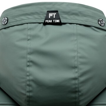 Cappotto funzionale 'L60042' di Peak Time in verde