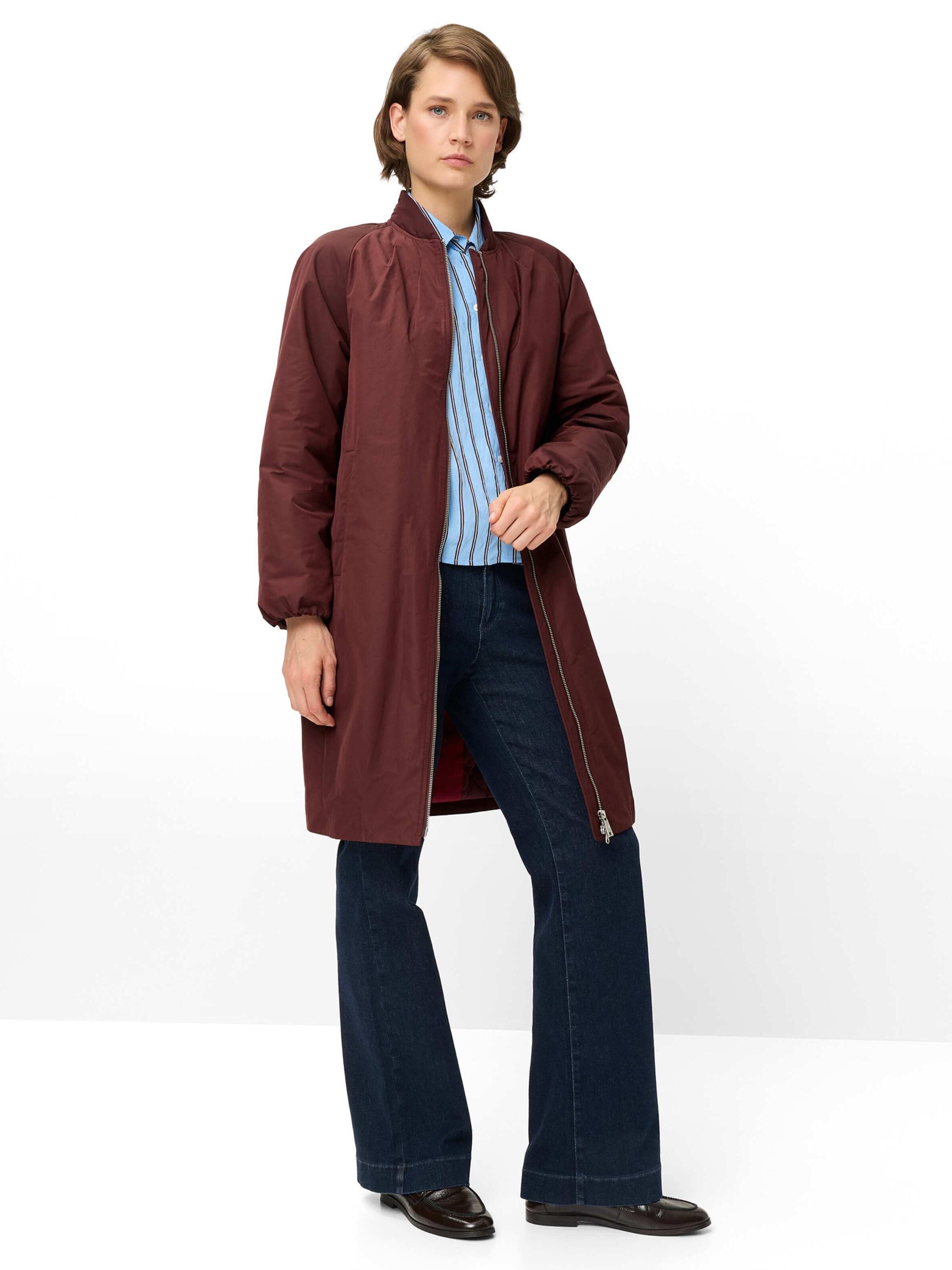 Fuchs Schmitt Winter jacket 'Blouson Bakersfield' in Red