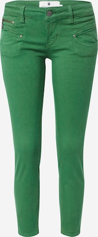 FREEMAN T. PORTER Jeans 'Alexa' in Groen: voorkant