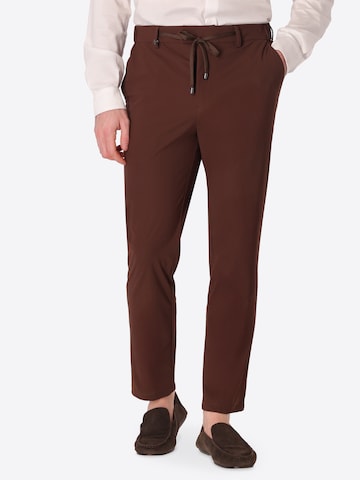 Regular Pantalon fonctionnel 'York High-Perform12 Active' Distretto12 en marron : devant