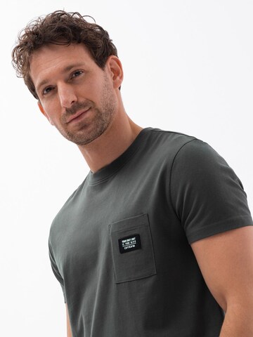 Ombre Shirt 'S1735' in Grijs