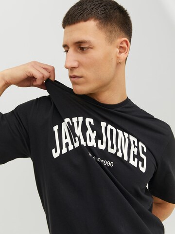juoda JACK & JONES Marškinėliai 'Josh'