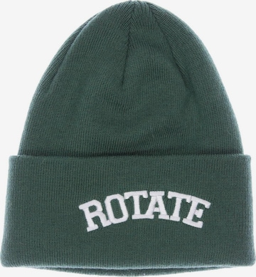 Rotate Birger Christensen Hat & Cap in S in Green: front