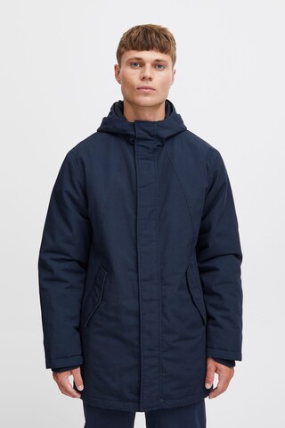 !Solid Between-Seasons Parka 'Elan Fall' in Blue: front