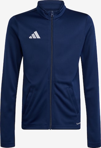 Giacca di felpa sportiva 'Entrada26' di ADIDAS PERFORMANCE in blu: frontale