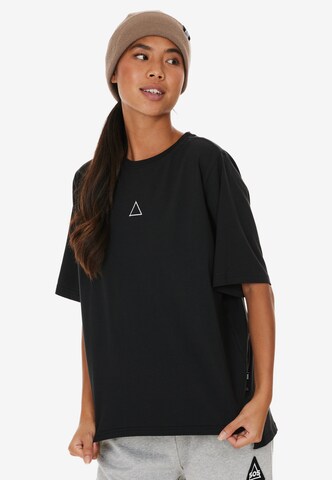 SOS Shirt 'Kobla' in Black: front