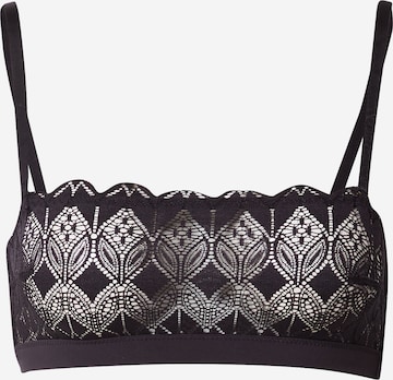 ETAM Bandeau BH in Schwarz: predná strana