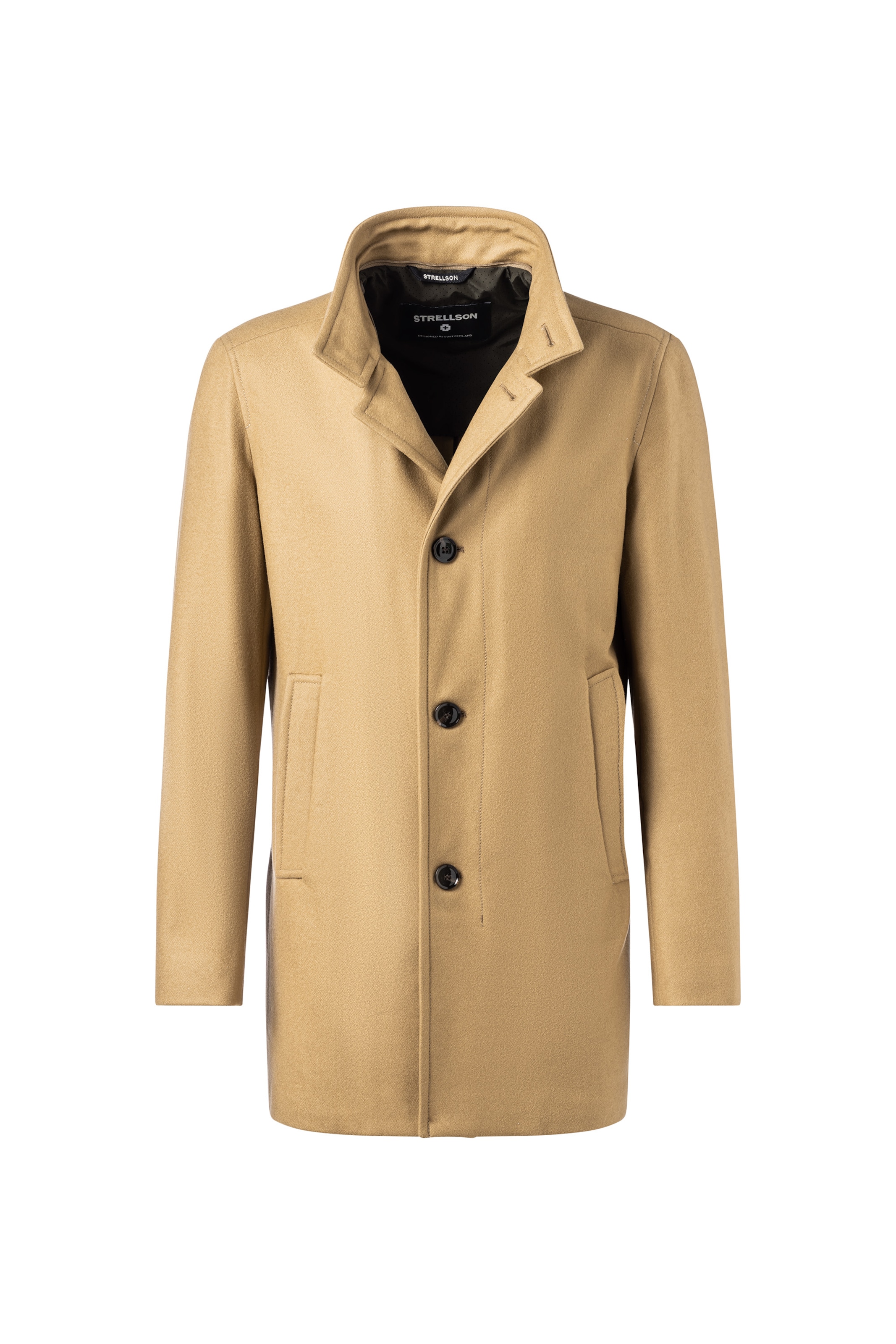 STRELLSON Between seasons coat Finchley in Light Beige ABOUT YOU