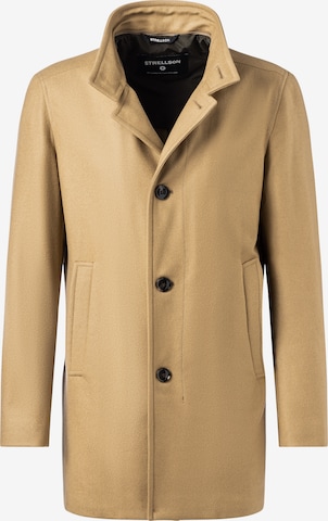 STRELLSON Between-seasons coat 'Finchley' in Beige: front