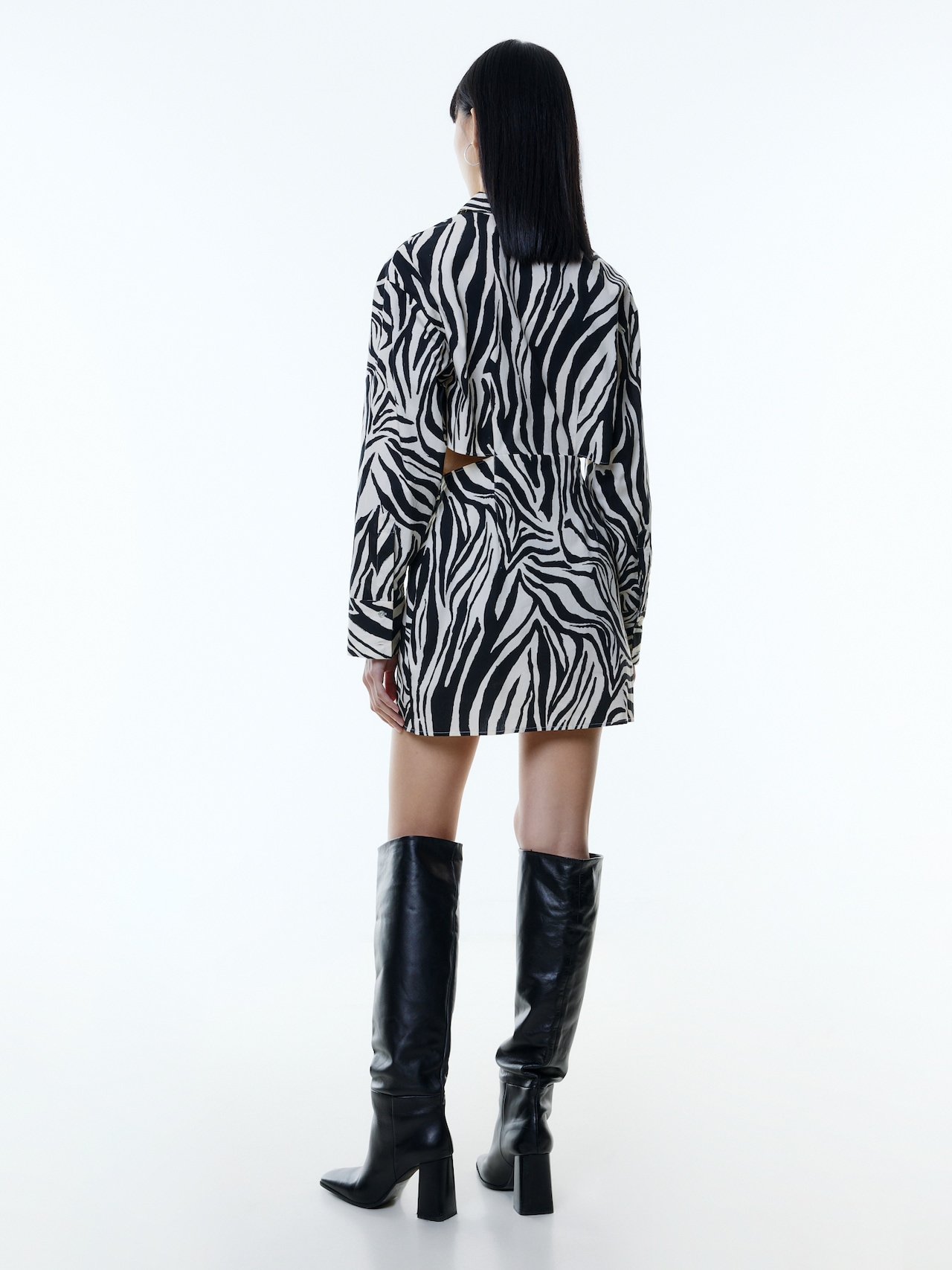 EDITED Blousejurk 'Chalyse' Zwart