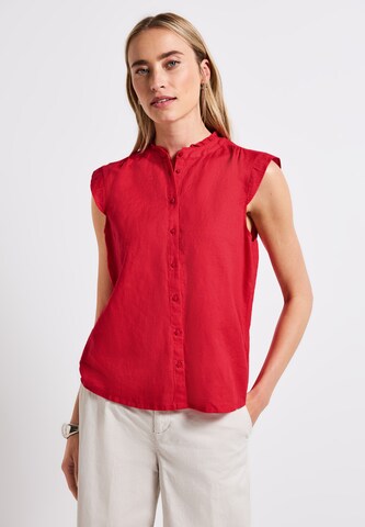STREET ONE Bluse in Rot: Vorderseite