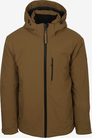 Manteau d’hiver 'Dave' TENSON en marron : devant