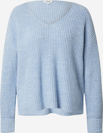 Pull-over s.Oliver en bleu : devant