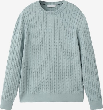 MANGO MAN Pullover 'Muguet' in Grün: Vorderseite