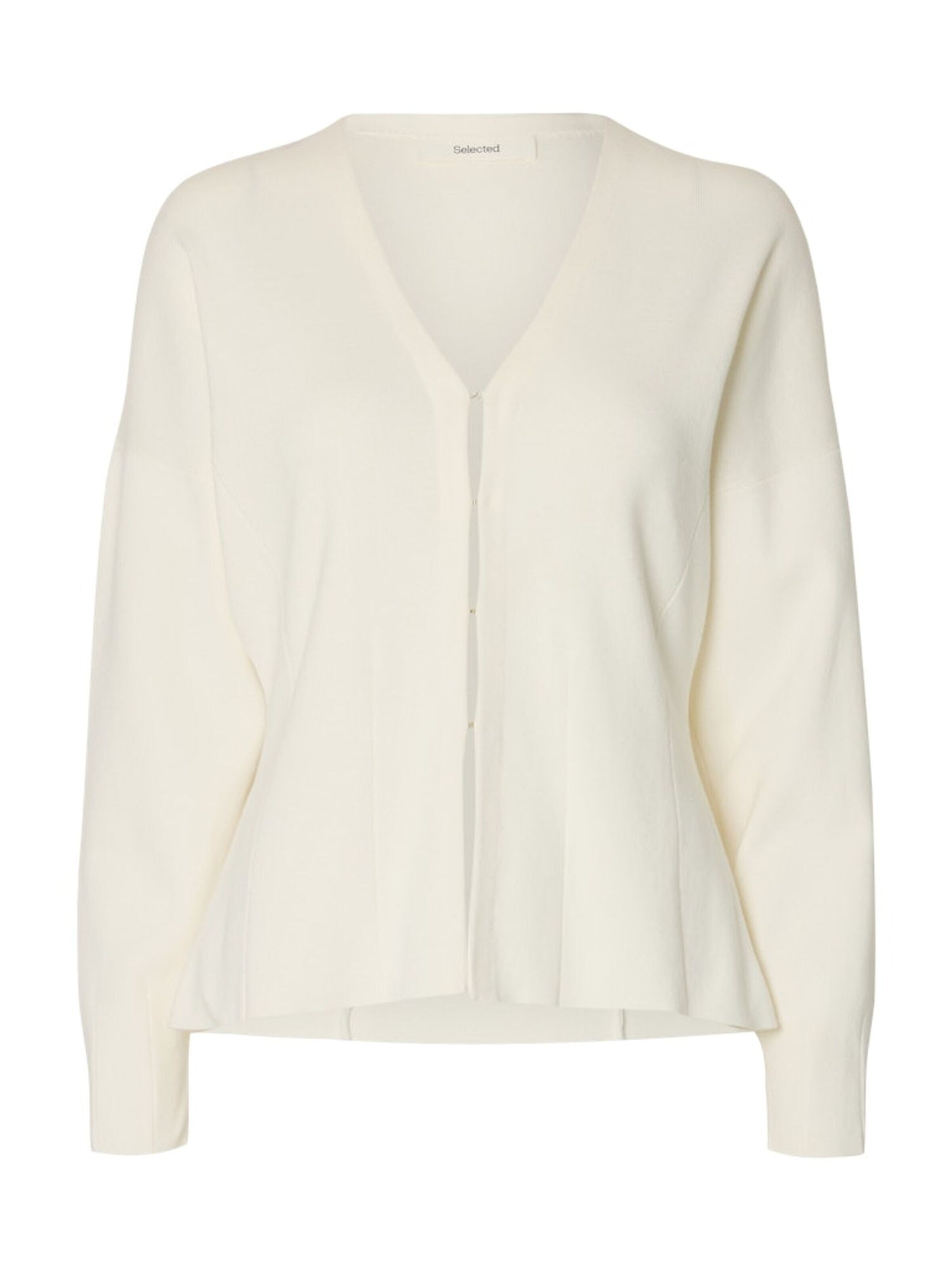 SELECTED FEMME Strickjacke 'SLFANEMONE'‌‌‌‌‌‌‌‌‌‌ in Weiß: Vorderseite