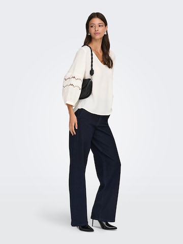 JDY Szeroka nogawka Jeansy 'JDYGEGS' w kolorze niebieski