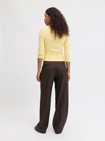 JJXX - Pierna ancha Pantalón plisado 'JXELLIS' en marrón