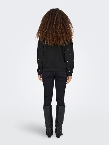ONLY Sweatshirt 'ONLKita' i sort