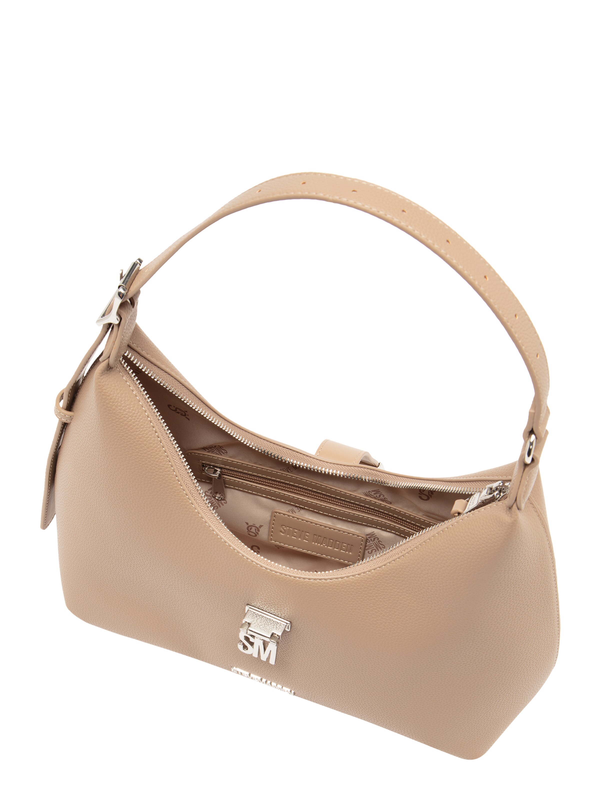 STEVE MADDEN Kabelka na rameno 'Bovie' - Sivá