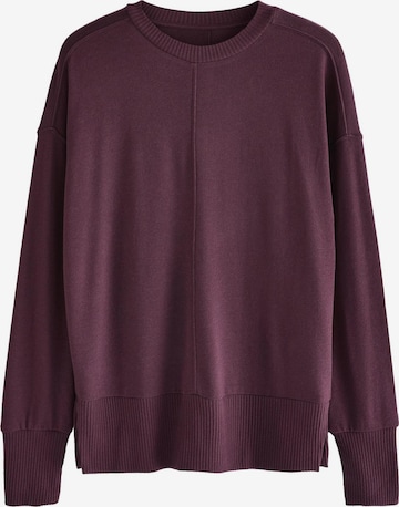 Next Pulover | vijolična barva: sprednja stran