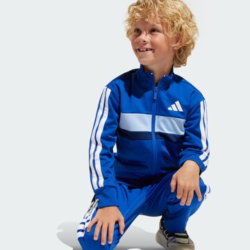 ADIDAS SPORTSWEAR Träningsdräkt 'Seasonal Essentials Tiberio' i blå