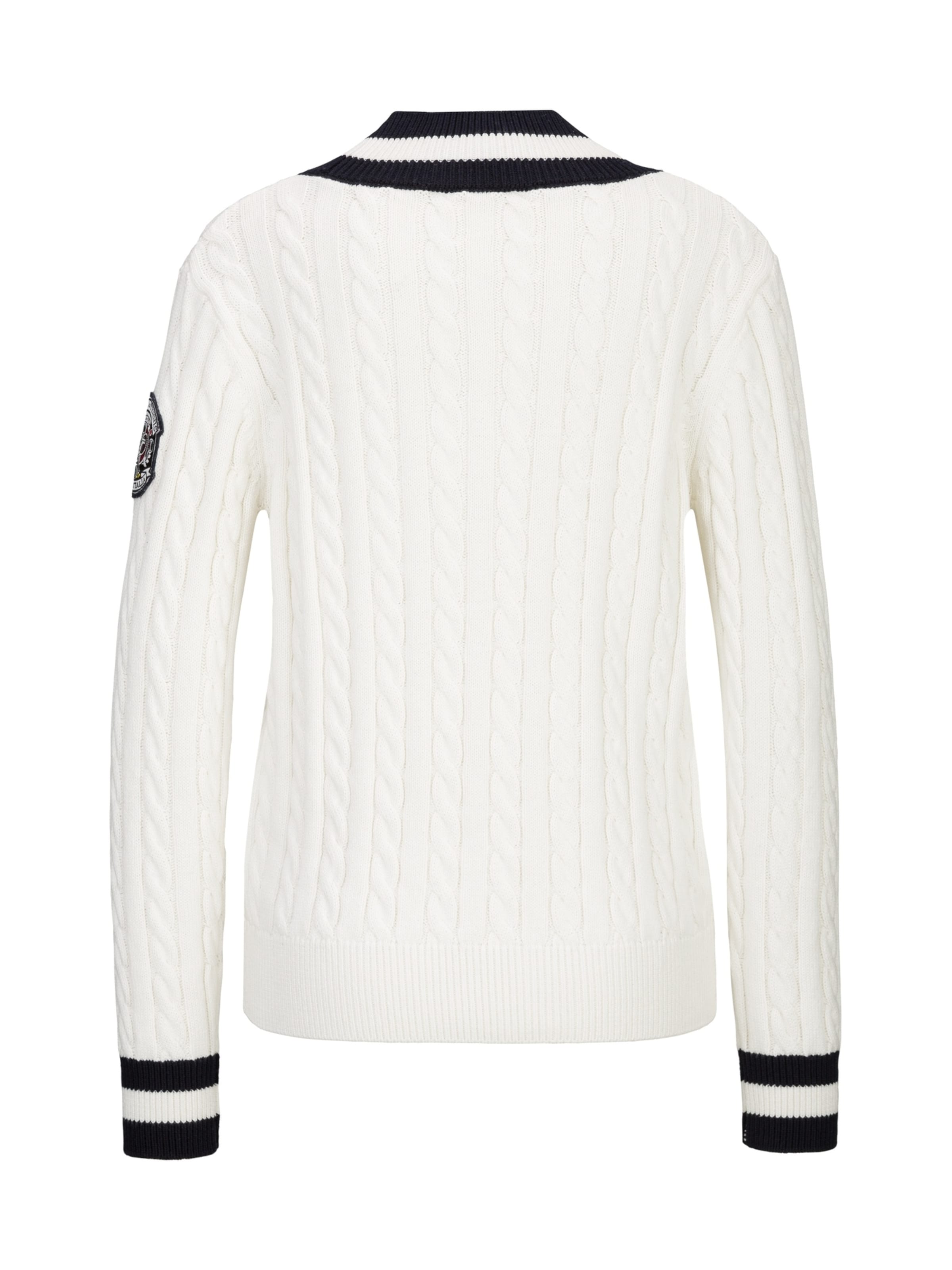 19V69 ITALIA Sweater 'Marisa' in White