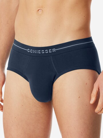 SCHIESSER Slip 'Cotton Flex' in Black