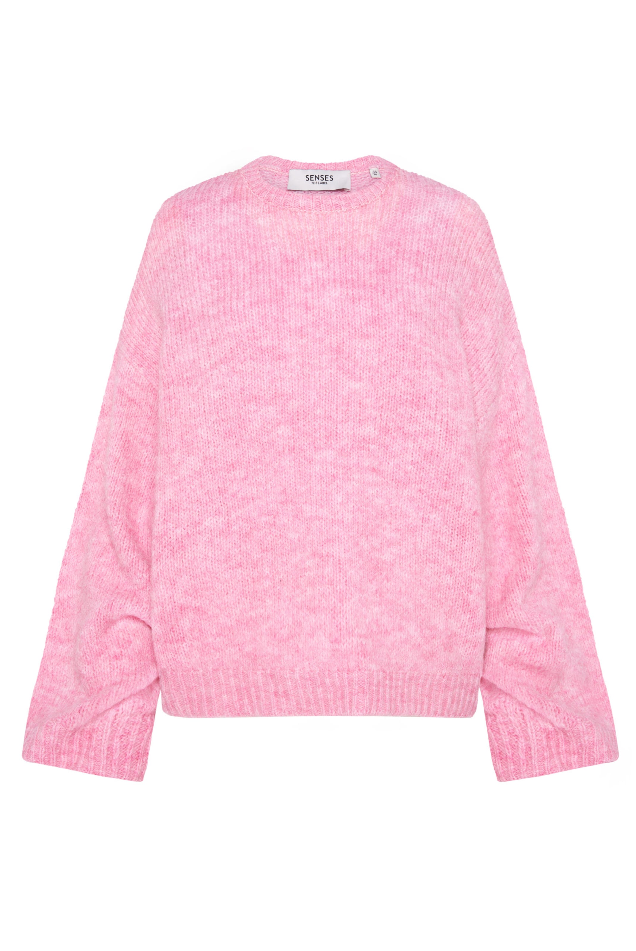 SENSES.THE LABEL Sweater in Pink: front