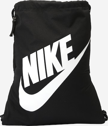 Nike SportswearVrećasti ruksak - crna boja: prednji dio
