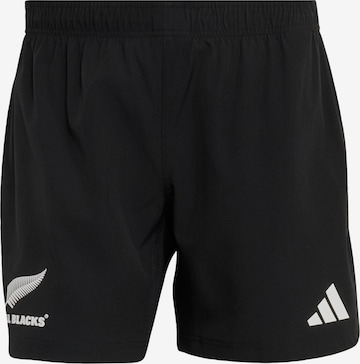 ADIDAS PERFORMANCE Regular Sportshorts 'All Blacks' in Schwarz: Vorderseite