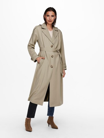 Manteau mi-saison 'Line' ONLY en beige