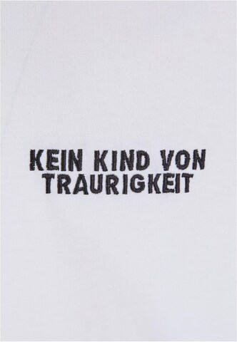 Mister Tee - Camisa 'Kein Kind von Traurigkeit' em branco
